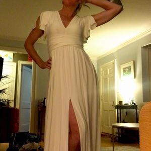 BHLDN Anthropologie Mendoza size 4 wedding dress